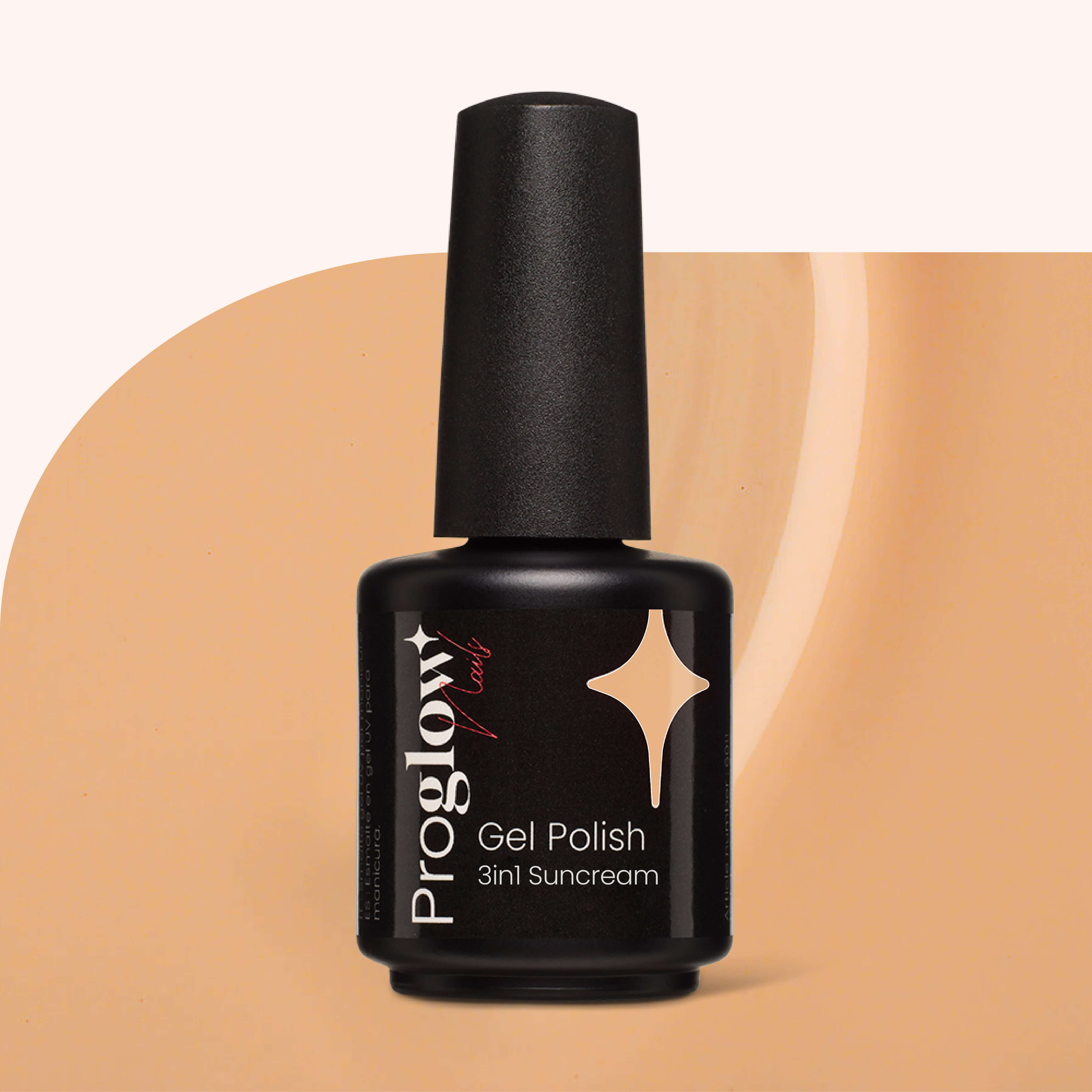 Smalto semipermanente 3-in-1 No Wipe Suncream