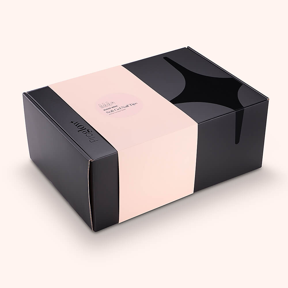 Black Week Soft Gel Nail Tips Set