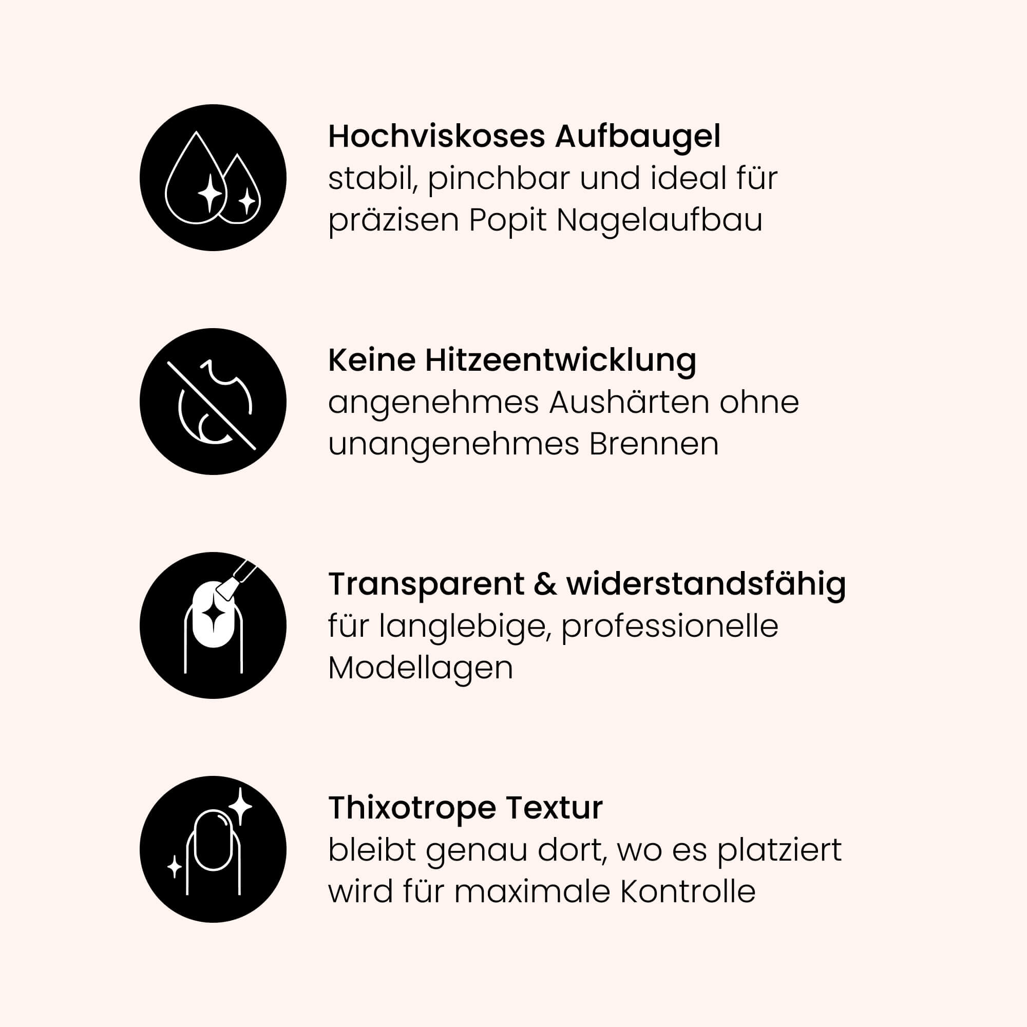 Builder Gel High Viscosity Milky Rose