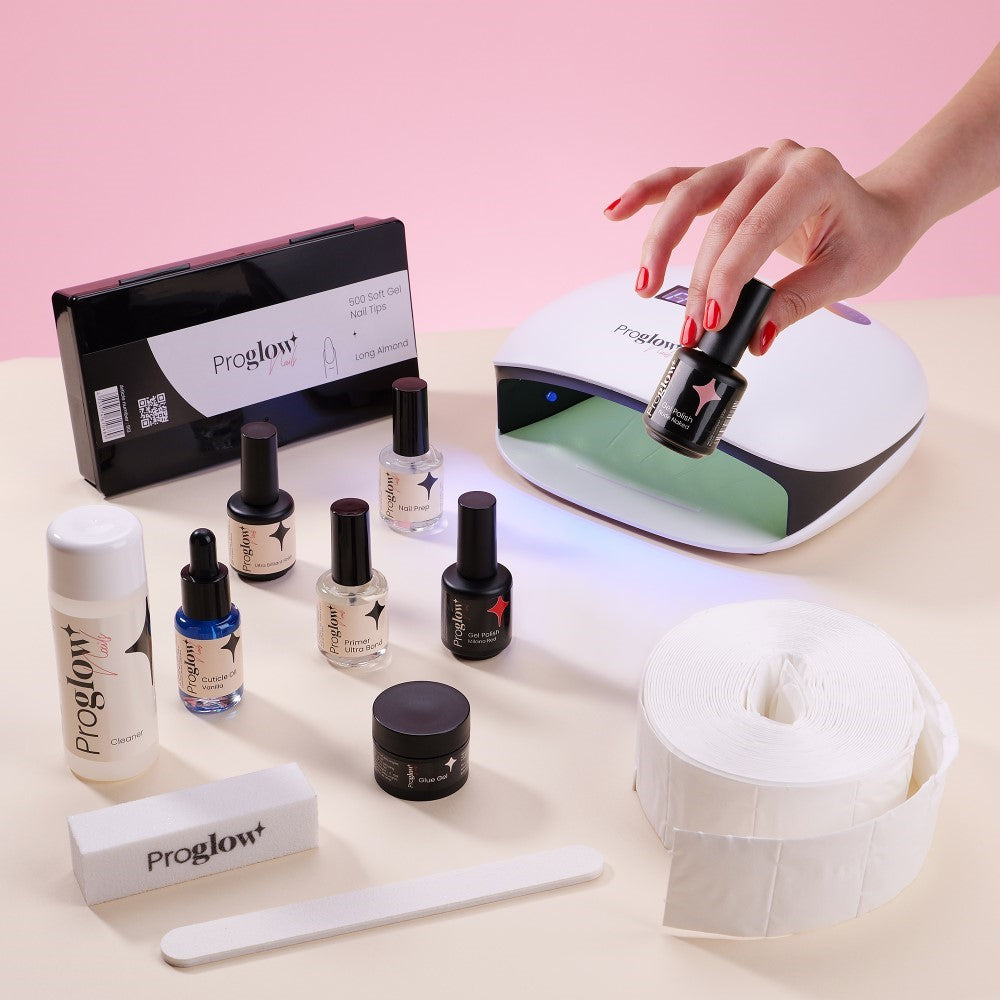 Kit Soft Gel Tips Glue Gel personalizzabile