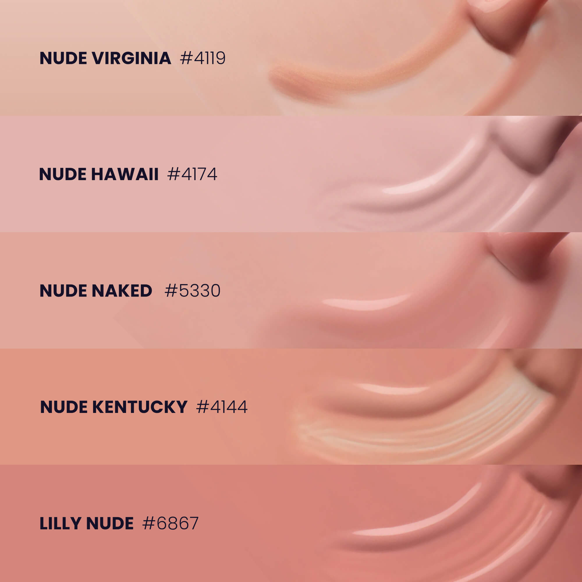 Smalto semipermanente Nude Naked