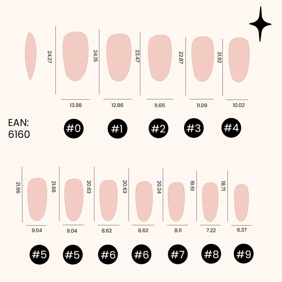 Soft Gel-x Nail Tips unghie Short Stiletto 500 pezzi