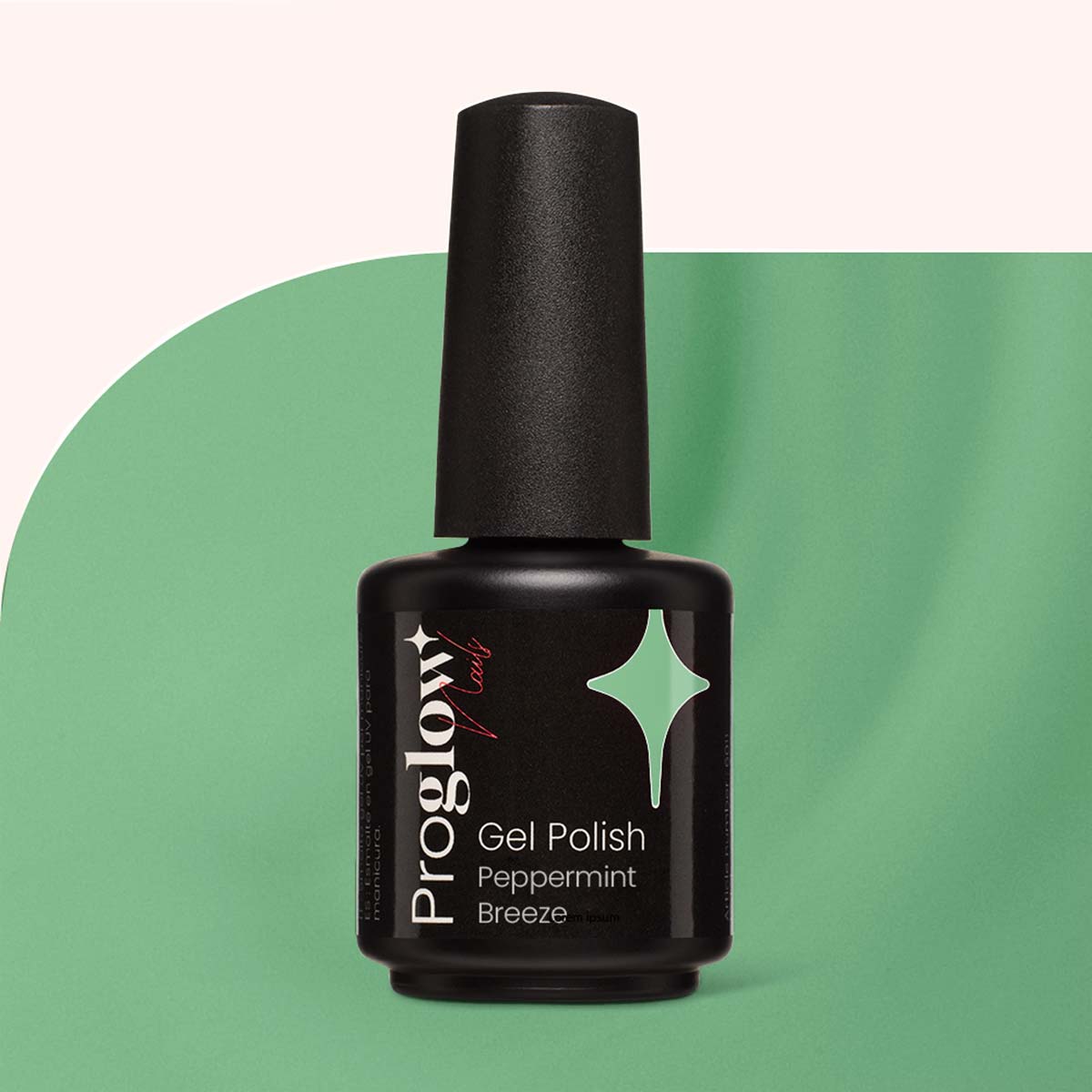 Smalto semipermanente per unghie Brezza di menta piperita