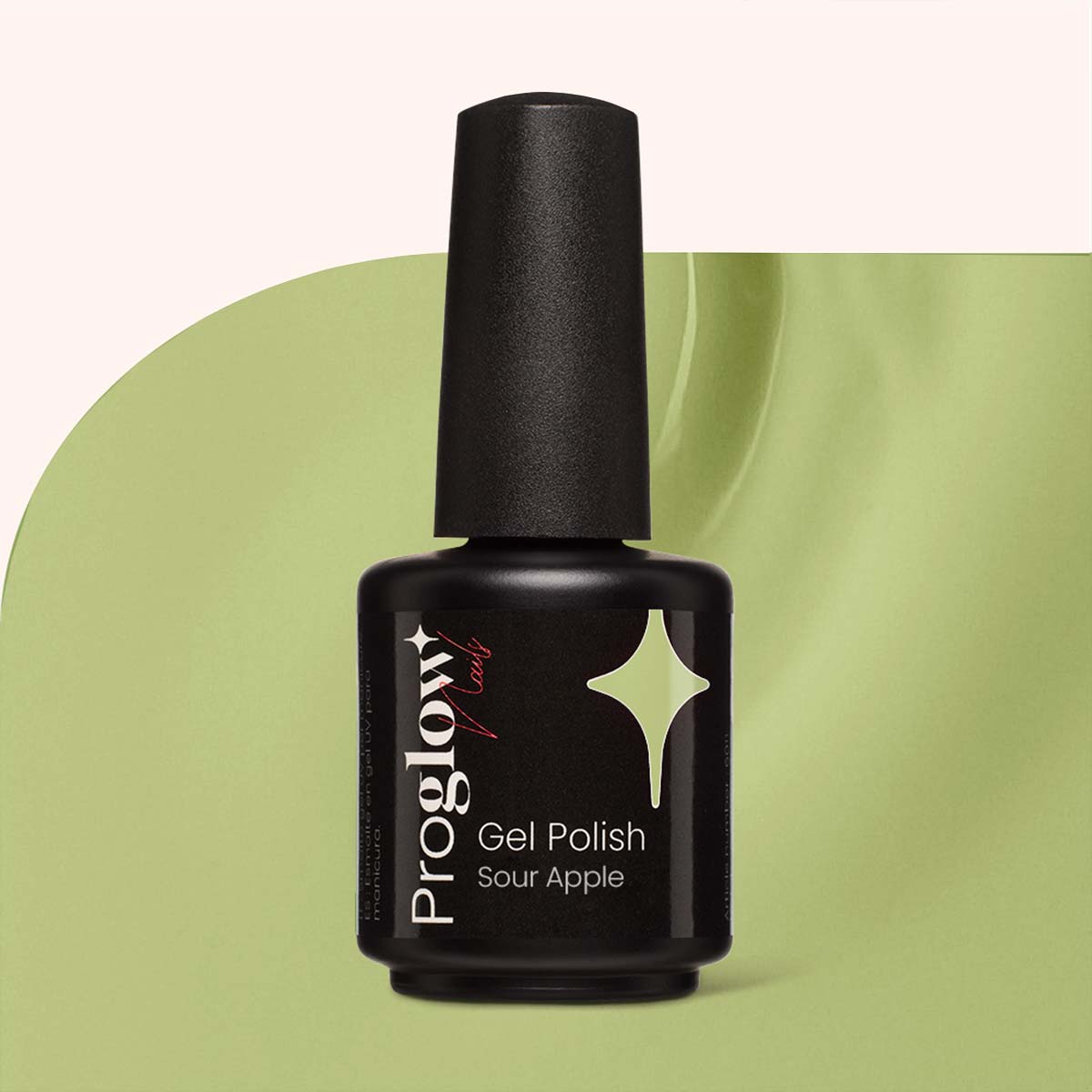 Smalto semipermanente per unghie Sour Apple