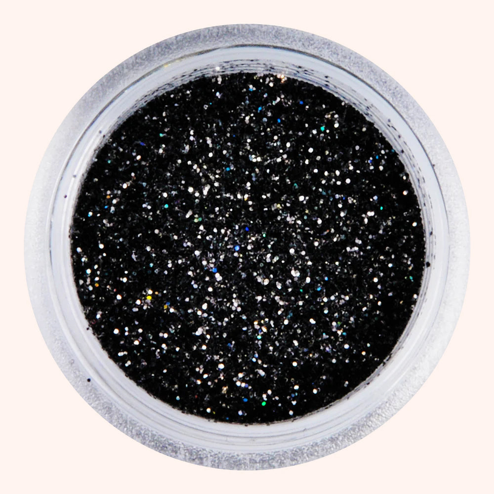 Glitter in Dose - Schwarz