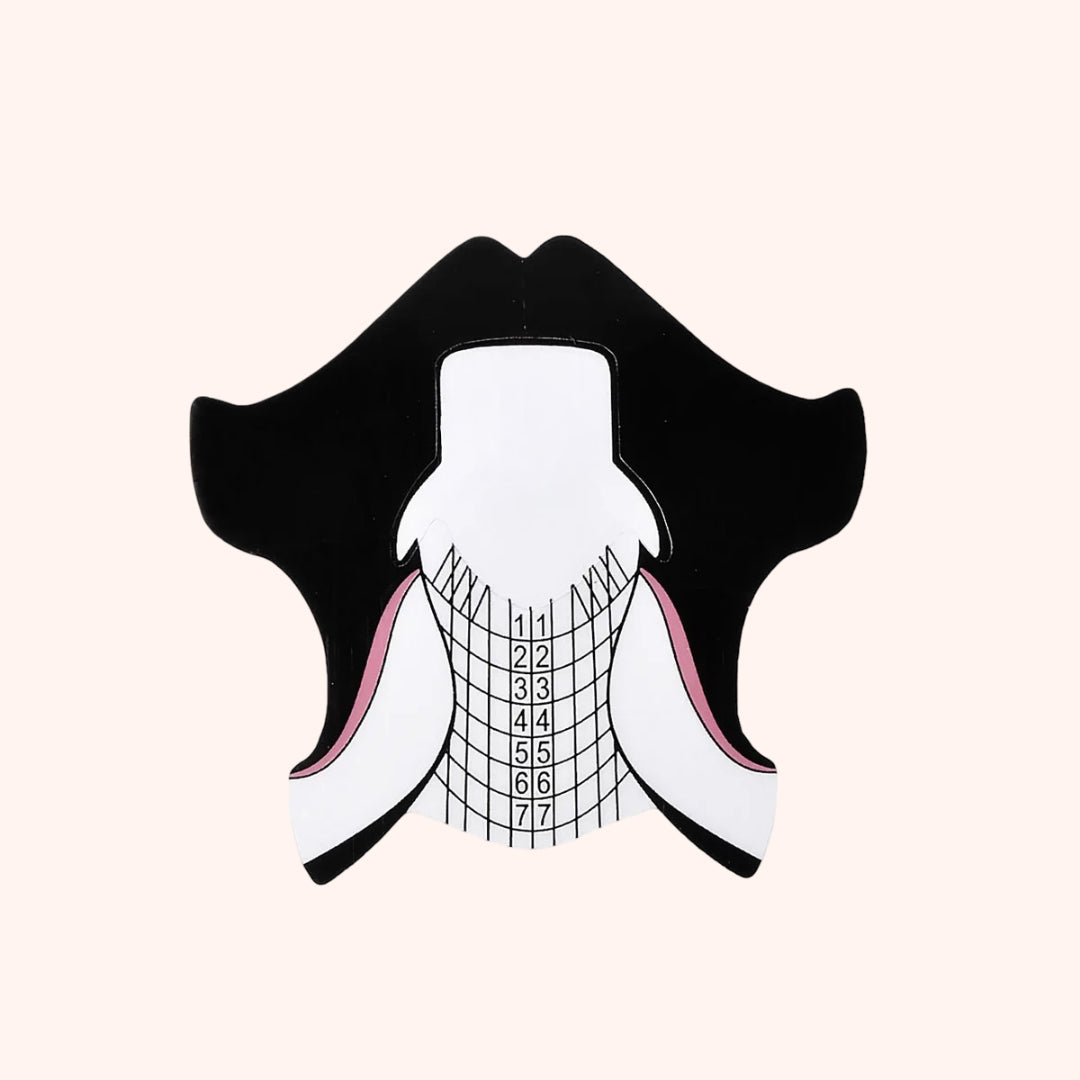 Nail form rounded square  ProLine 500 pezzi