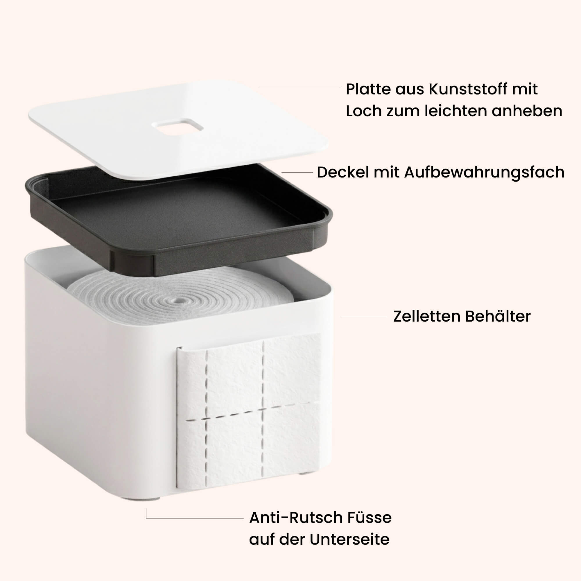 THE CUBE box salviette