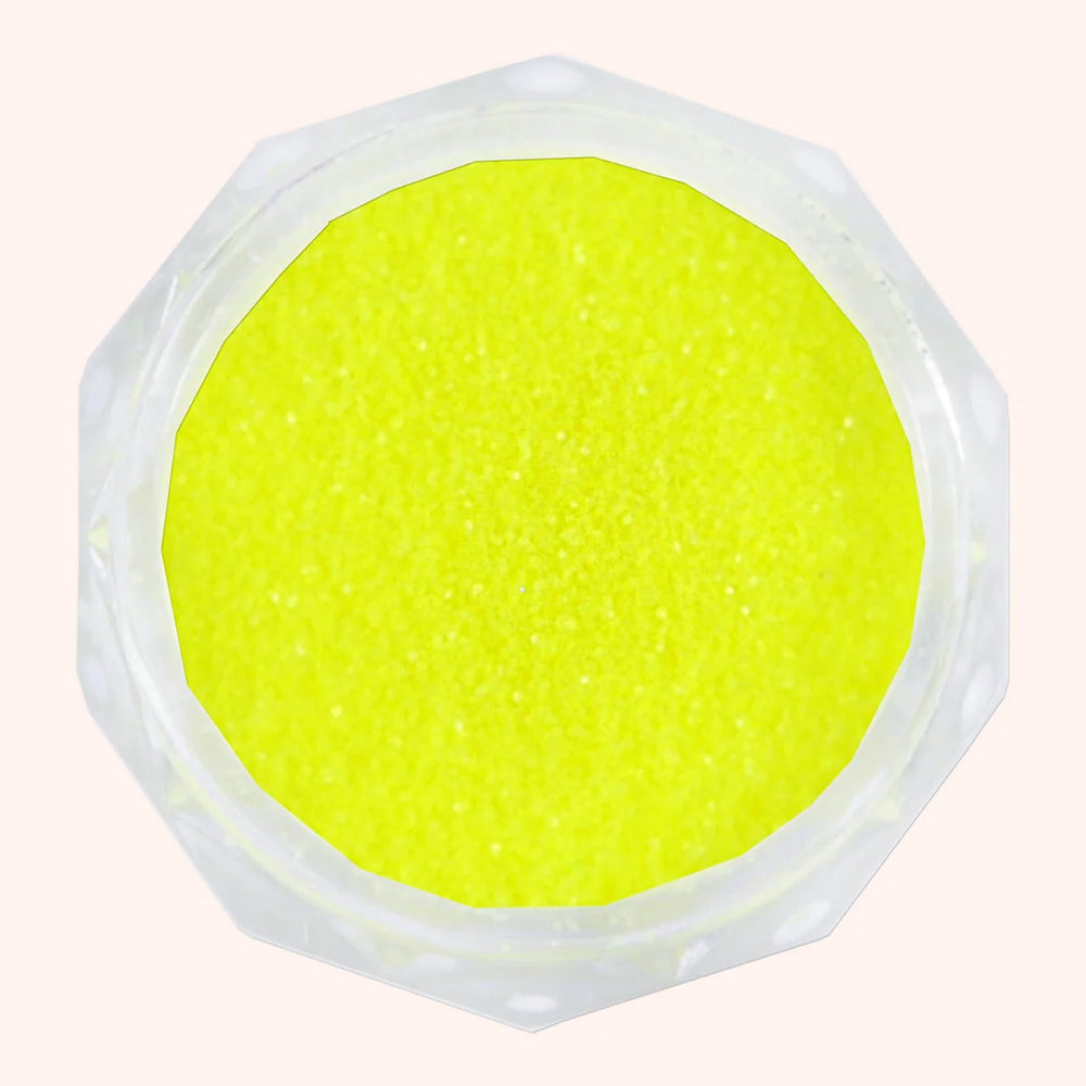 Fluorescent Sugar Glitter Powder Yellow