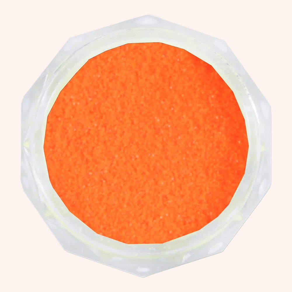 Fluorescent Sugar Glitter Powder Orange