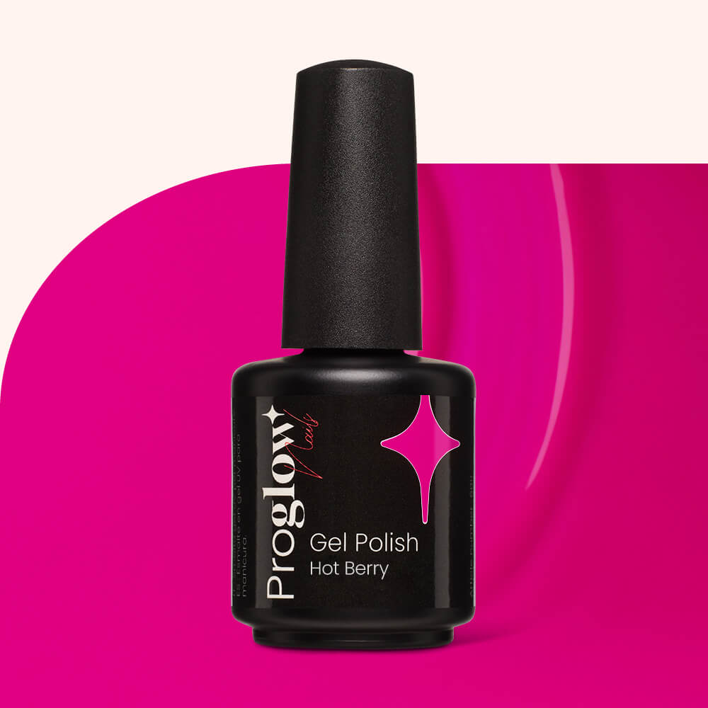 Smalto semipermanente per unghie Hot Berry
