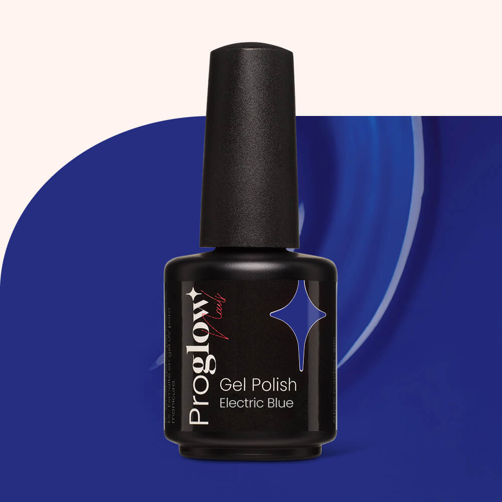 Gel Polish Shellac Electric Blue