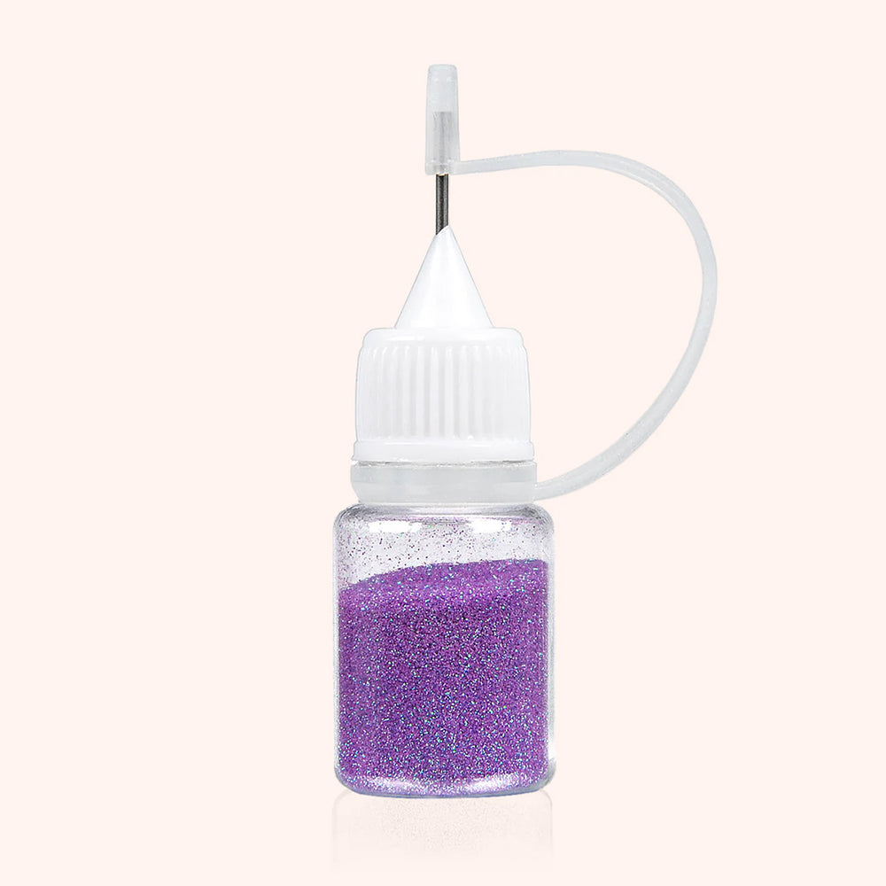 Glitter Superfein im Flacon - Lila-Blue