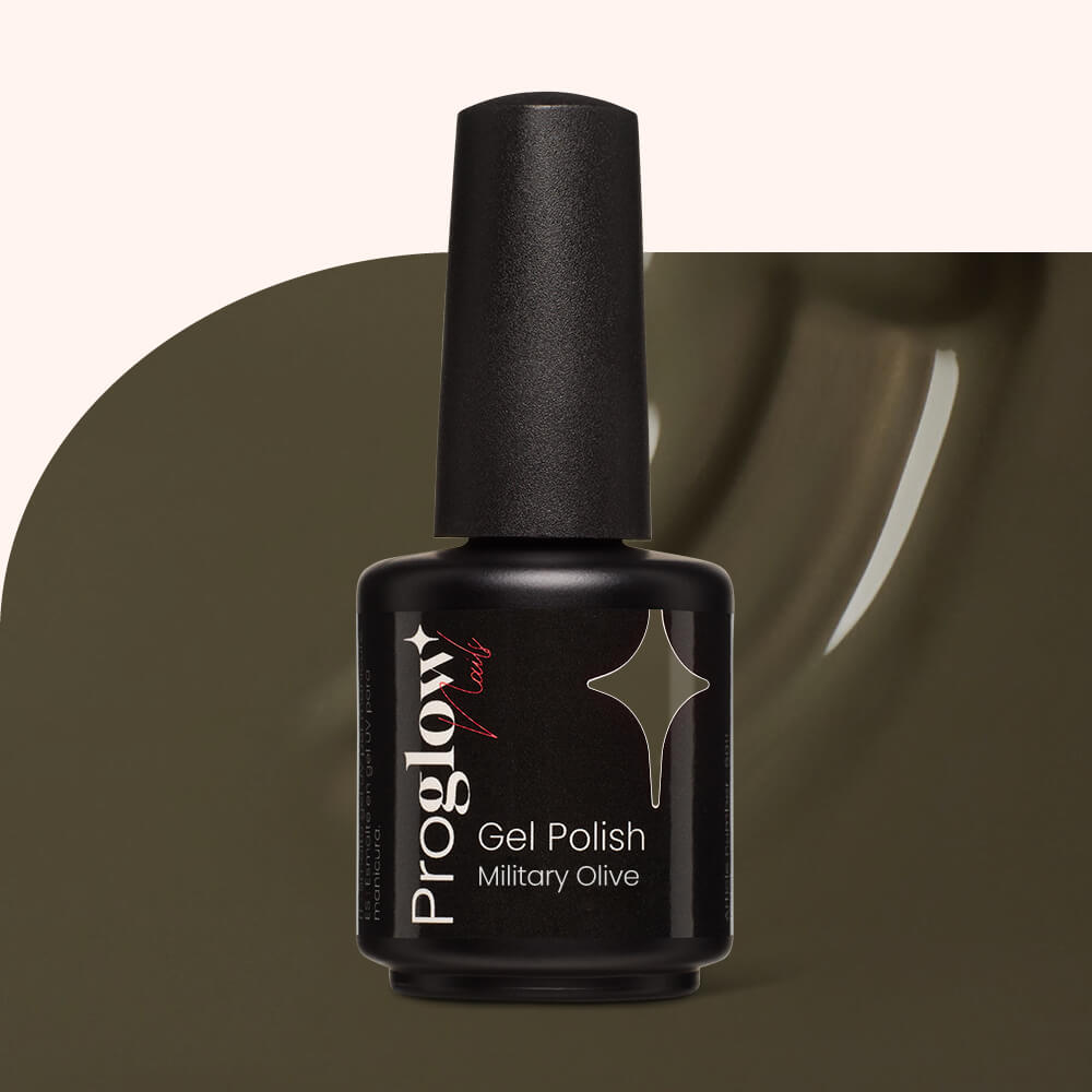 Smalto semipermanente per unghie Military Olive