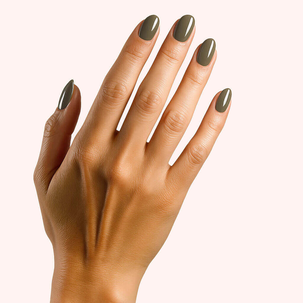 Smalto semipermanente per unghie Military Olive