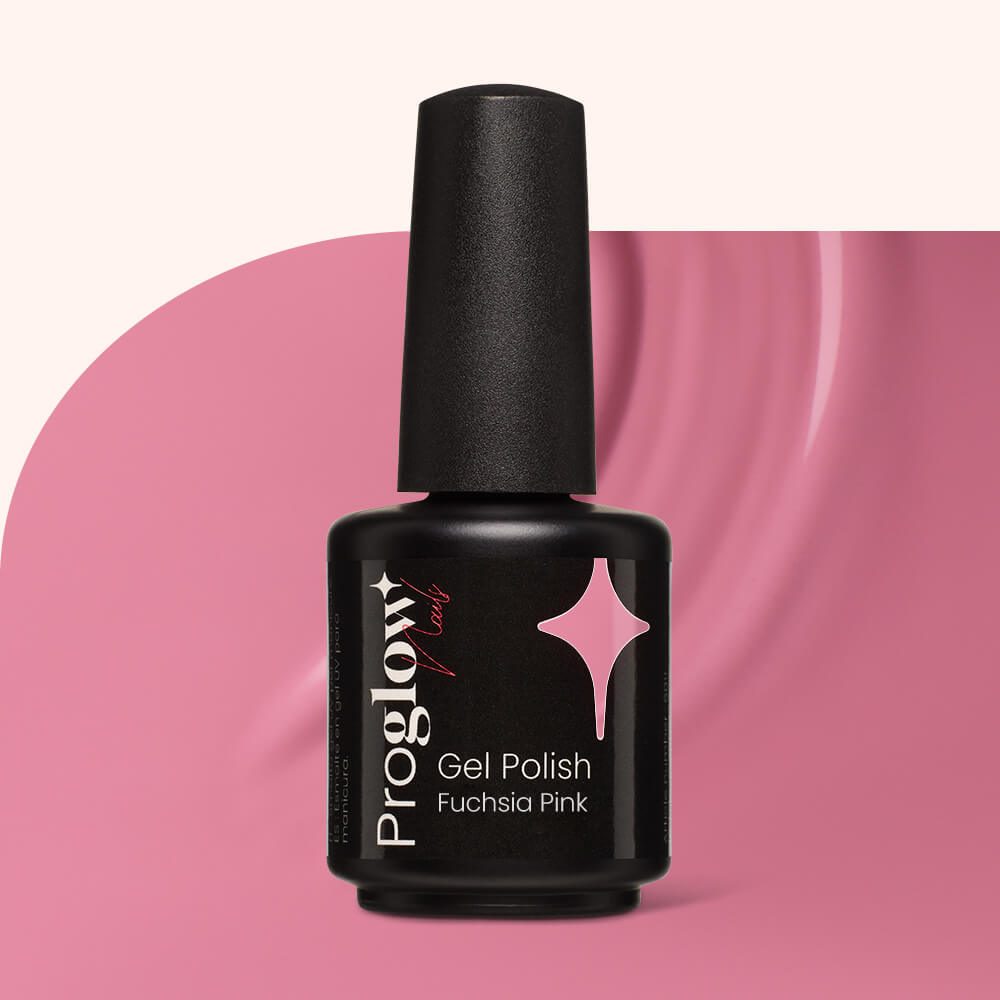 Gel Polish Shellac Fuchsia Pink