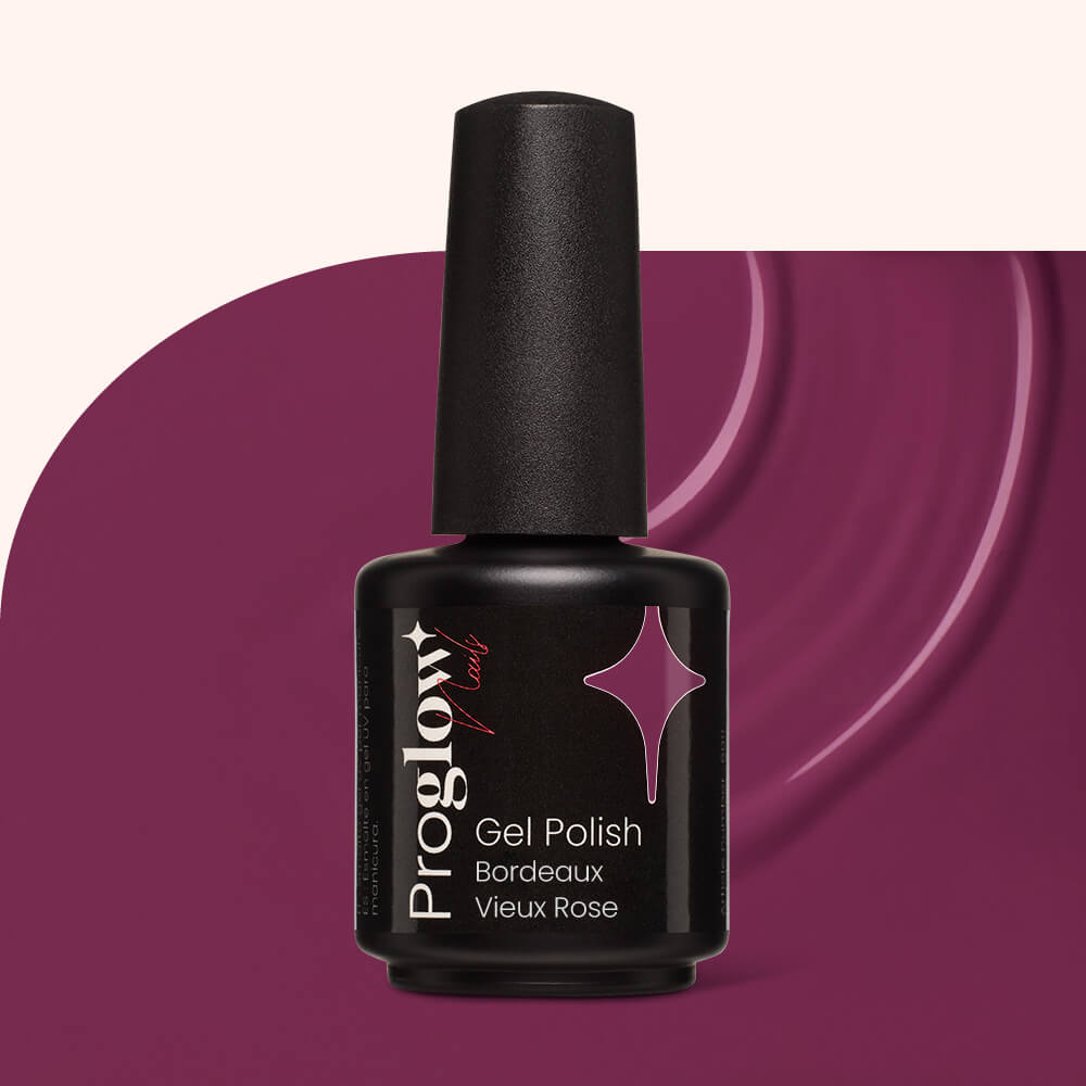 Gel Polish Shellac Bordeaux Vieux Rose