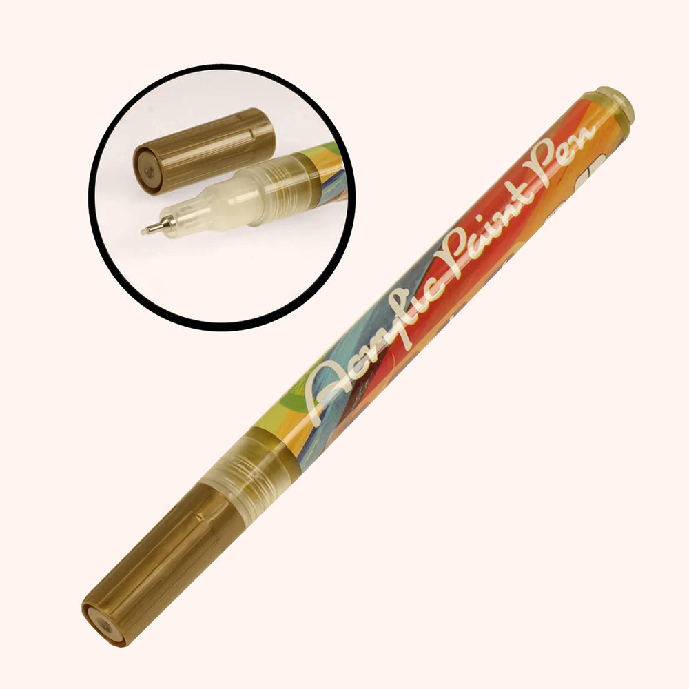 Acrylic Liner Gold