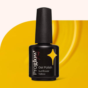 Gel Polish Shellac Sunflower Yellow
