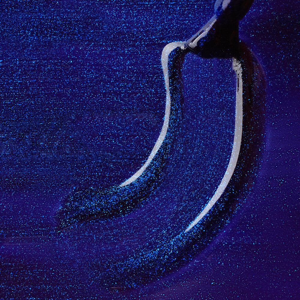 Smalto semipermanente Navy Glitter