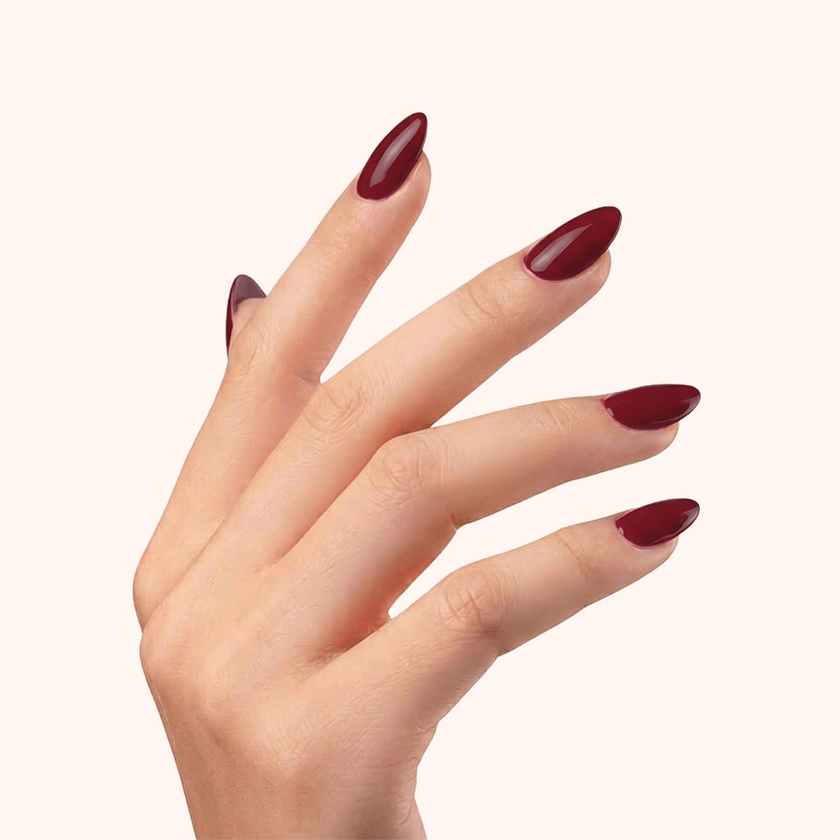 Gel Polish Shellac Cherry Red