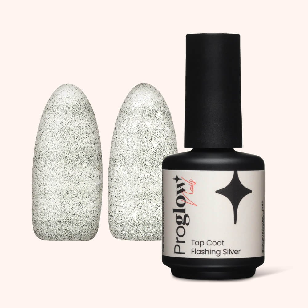 Flashing Silver Top Coat - senza dispersione