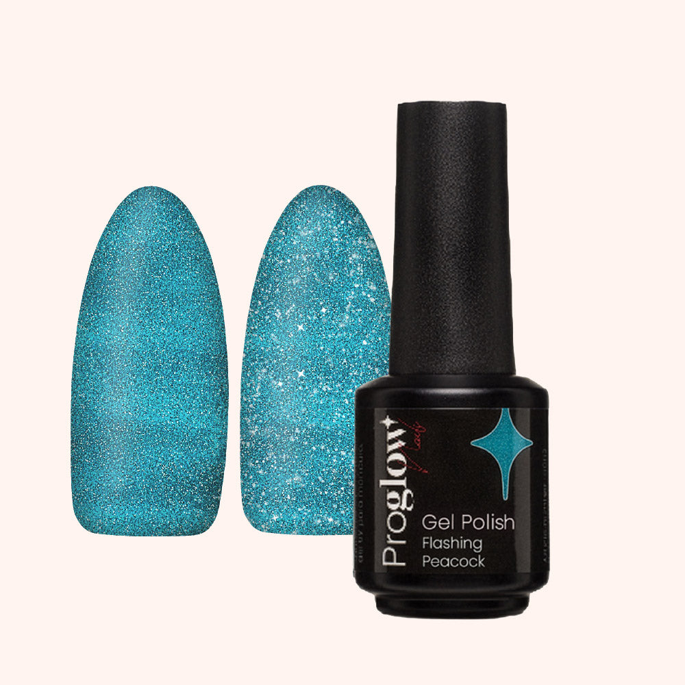 Smalto semipermanente Flashing Blue Peacock