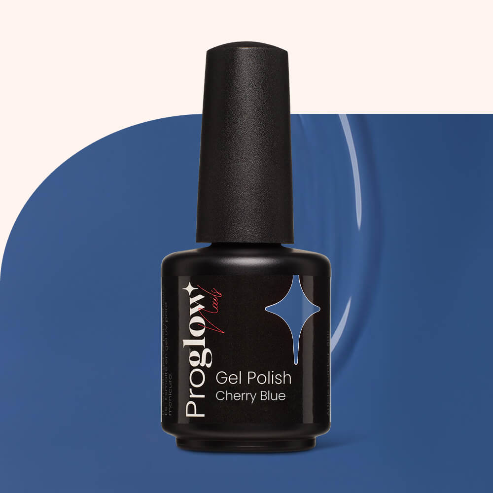 Gel Polish Shellac Cherry Blue