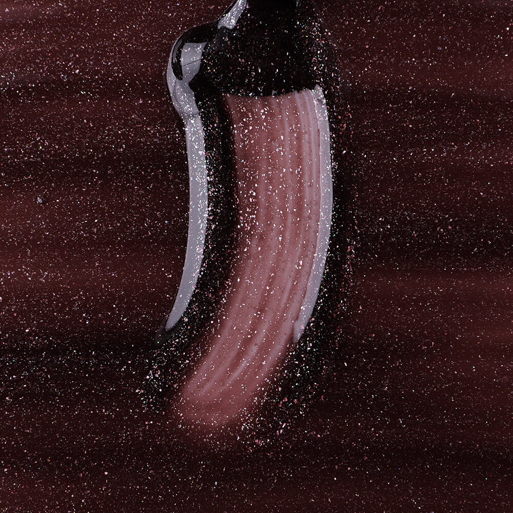 Smalto semipermanente Glitter Chocolate