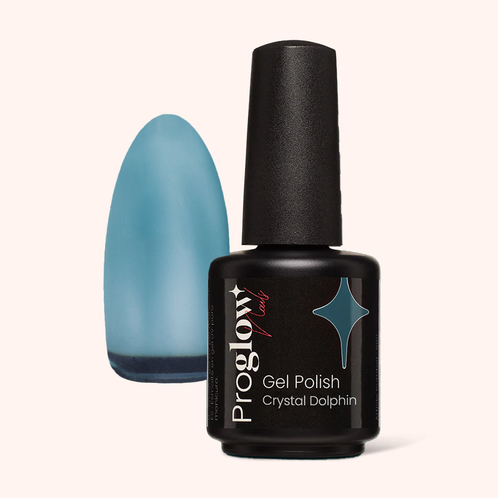 Gel Polish Shellac Crystal Dolphin