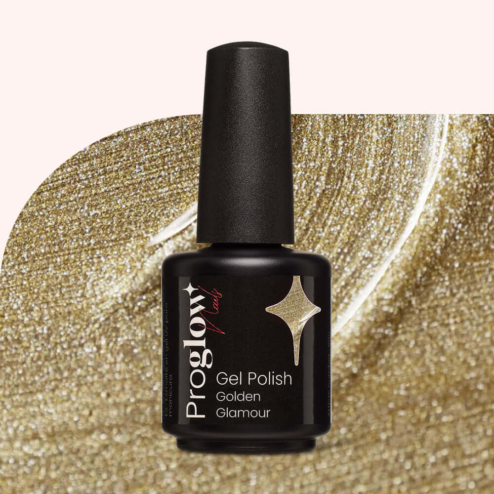 Smalto semipermanente Golden Glamour