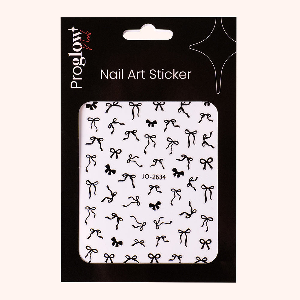 Nail Sticker Fiocchi Black
