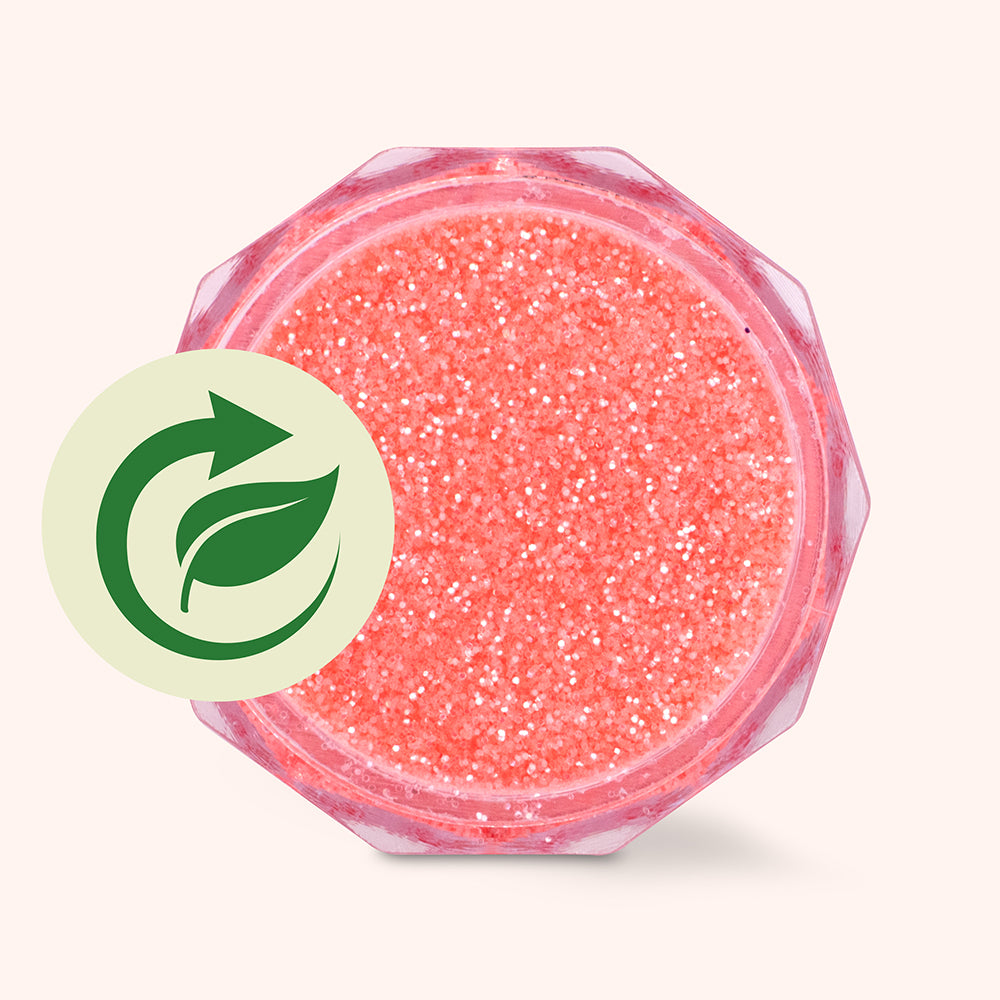 Bio Glitter Blush Coral