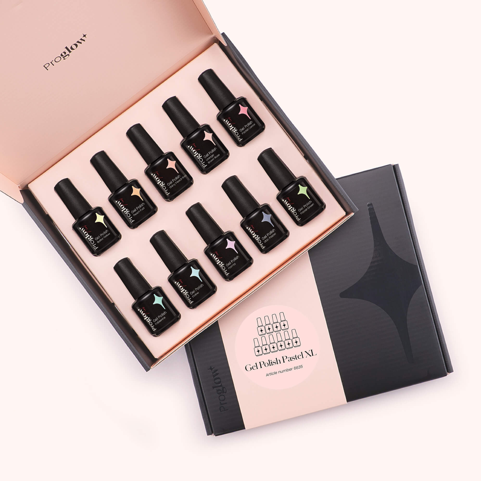 Set smalti semipermanenti XL Colori pastello