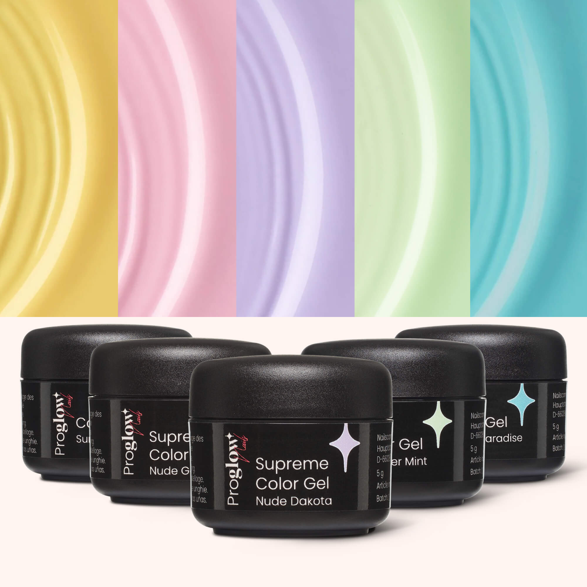 Color Gel Pastell Set
