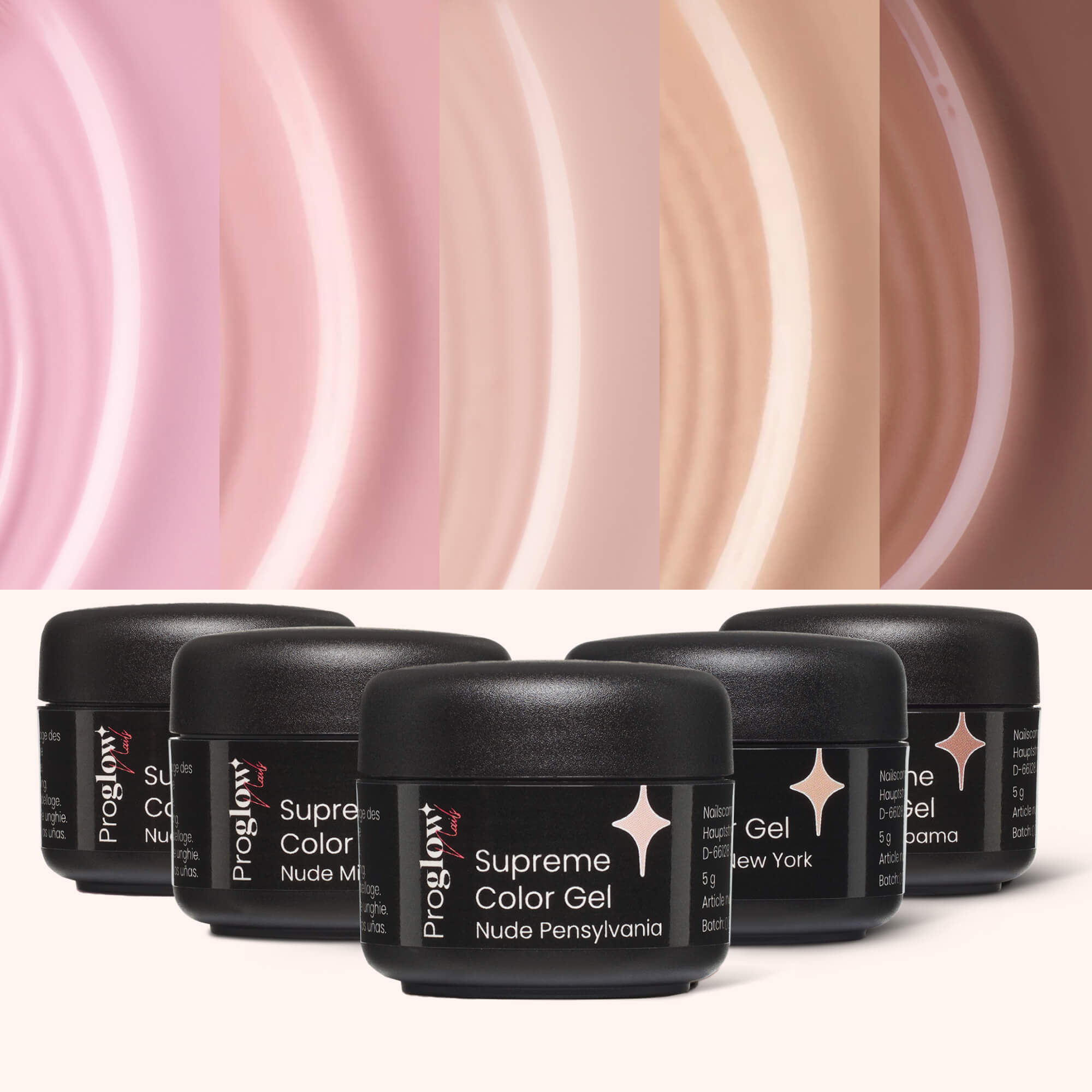 Color Gel Nude Set