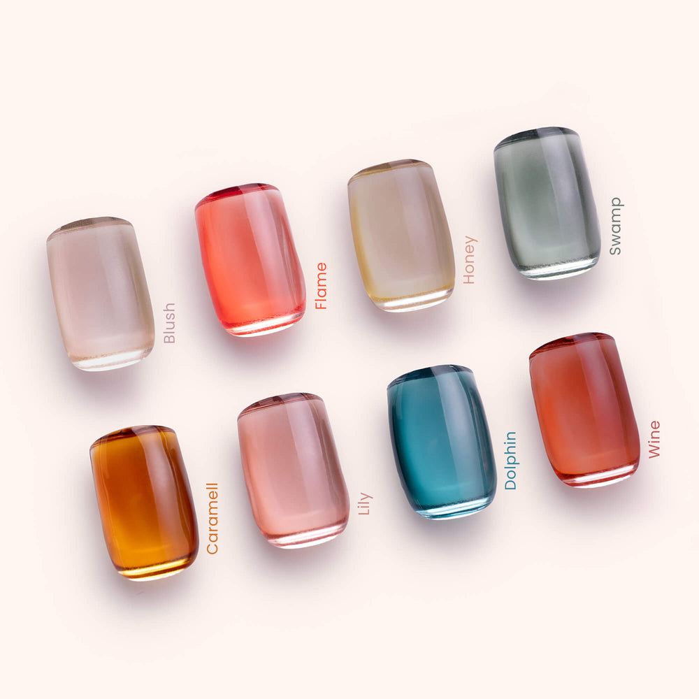 Gel Polish Shellac Crystal Wine