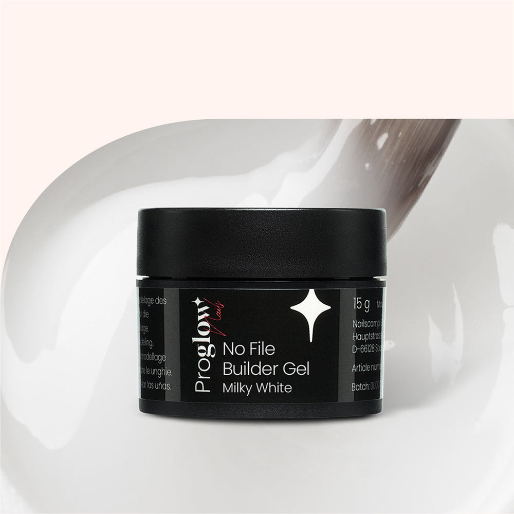 No File Builder Gel Milky White