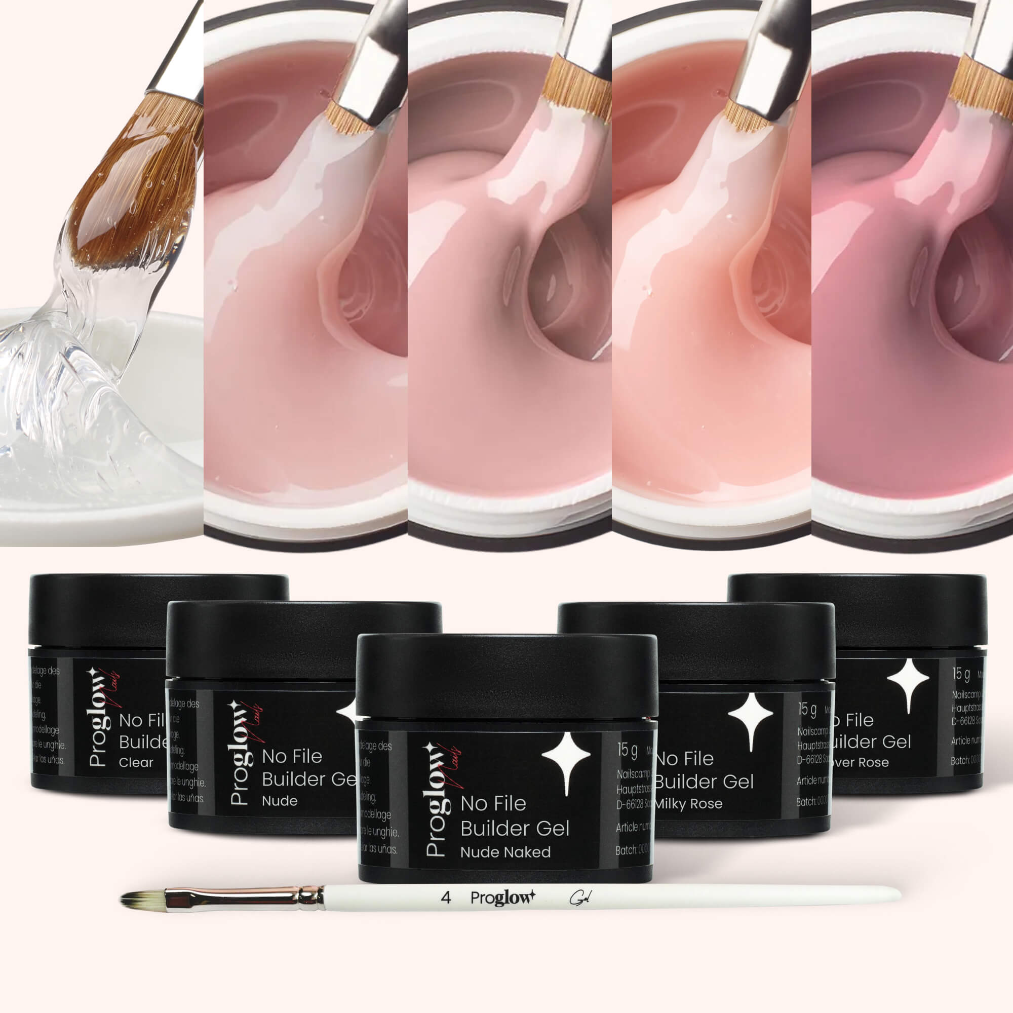 ProGlow No File Set gel autolivellanti