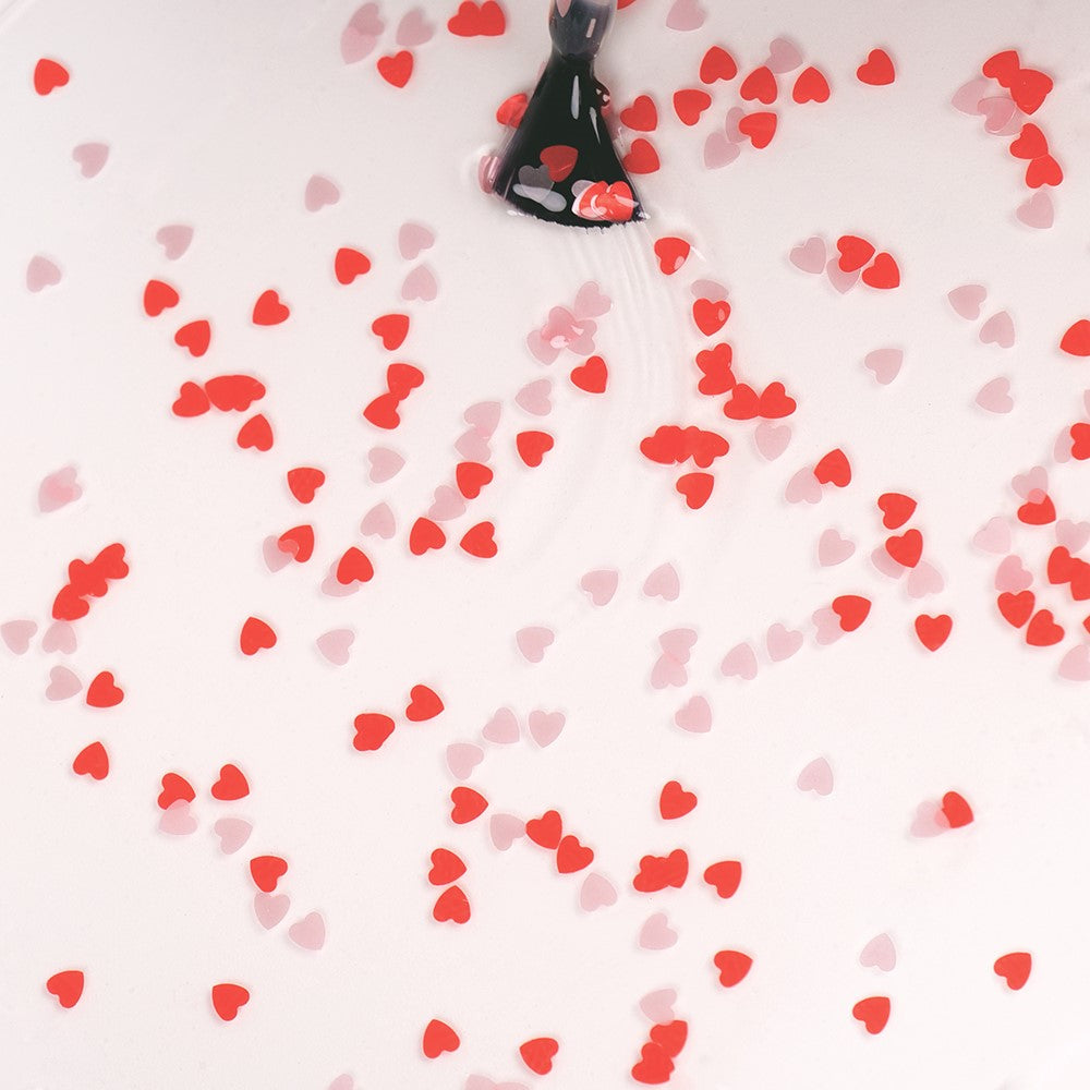 Top Coat Full Of Hearts