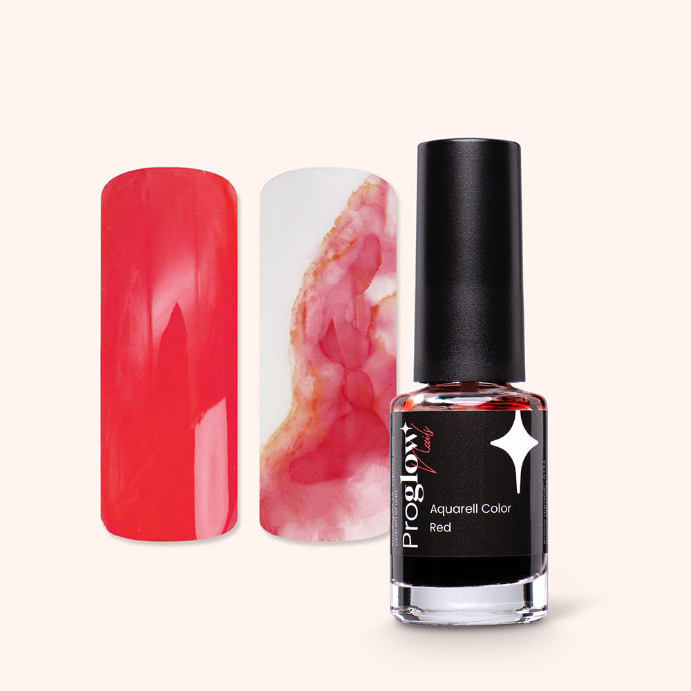Aquarell Color Red