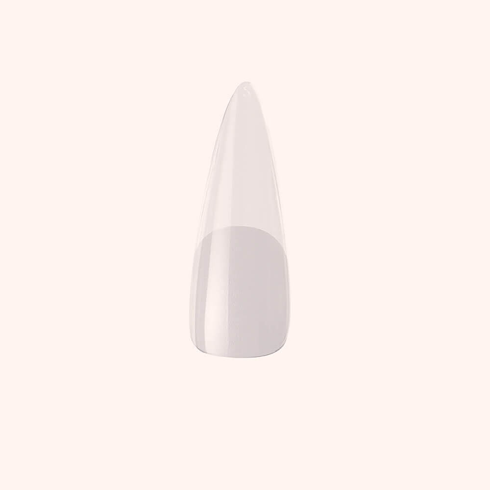 Soft Gel-x Nail Tips Half Buffed Stiletto Shape 500