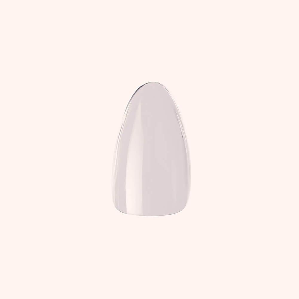 Soft Gel-x Nail Tips C-Curve Medium Almond 600
