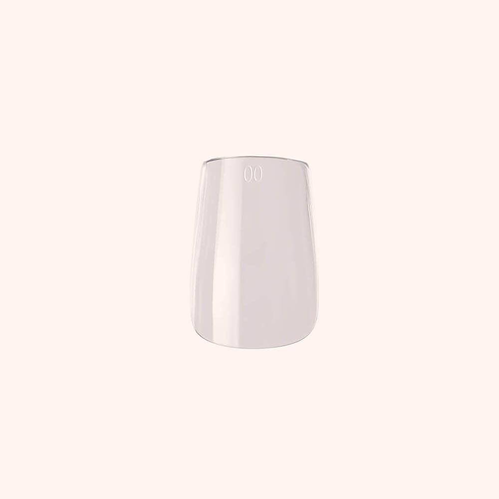 Soft Gel-x Nail Tips C-Curve Short Square 600