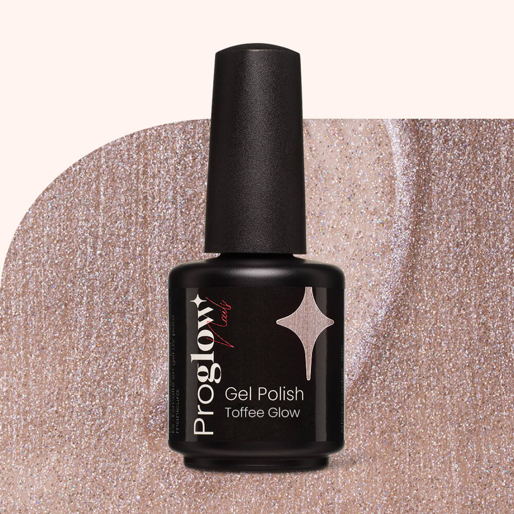 Smalto semipermanente per unghie Toffee Glow
