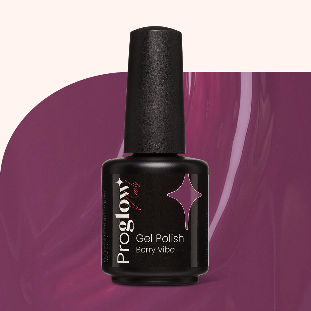 Gel Polish Shellac Berry Vibe