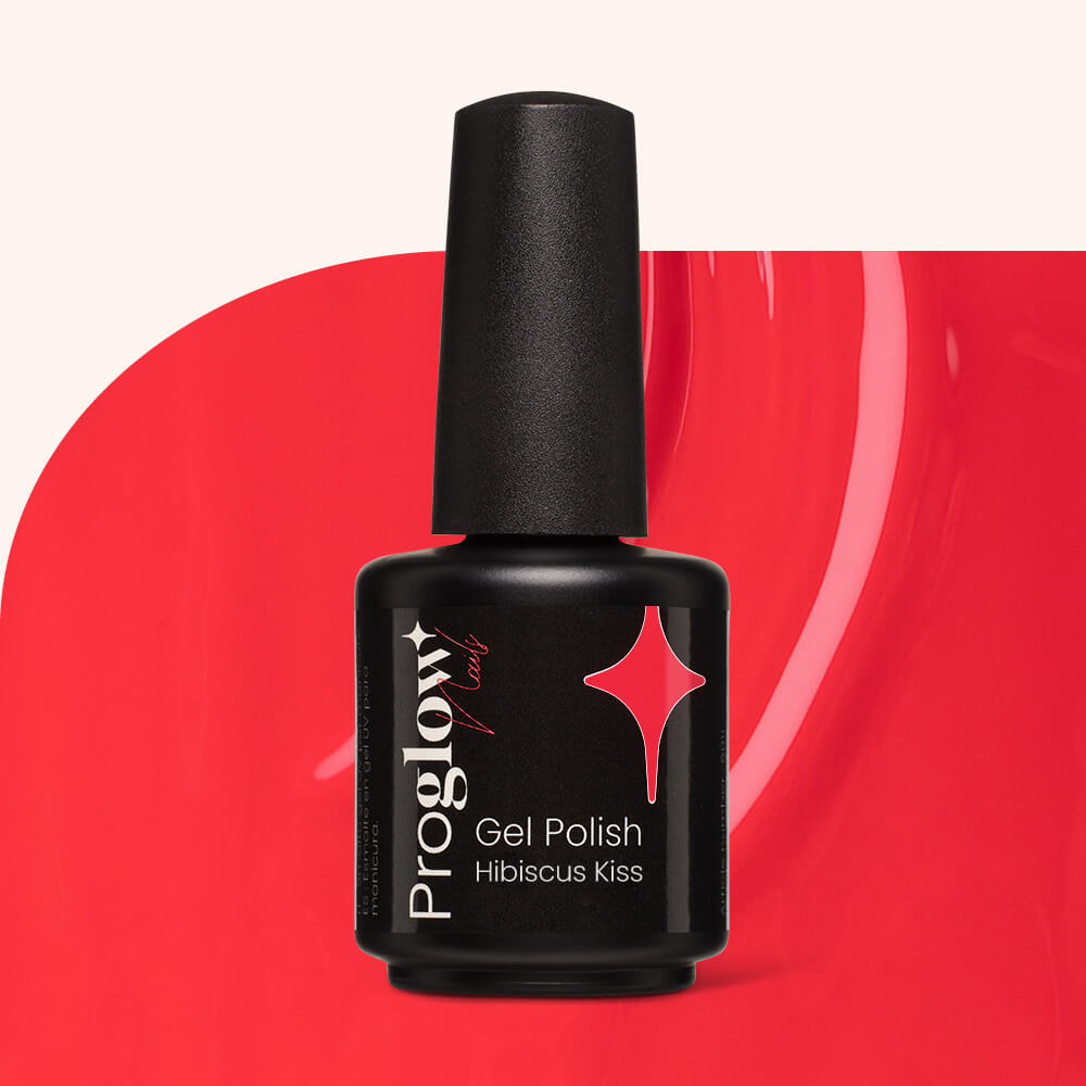 Gel Polish Shellac Hibiscus Kiss