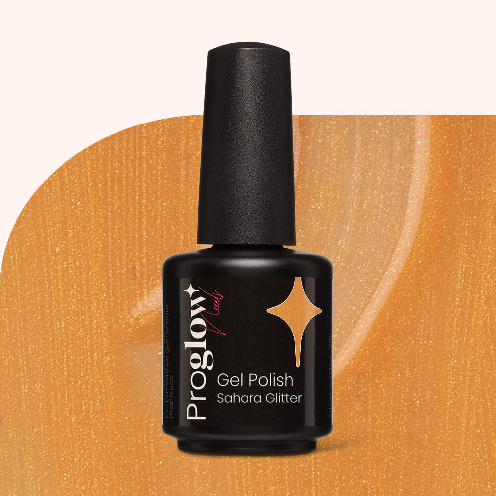 Smalto semipermanente per unghie Sahara Glitter