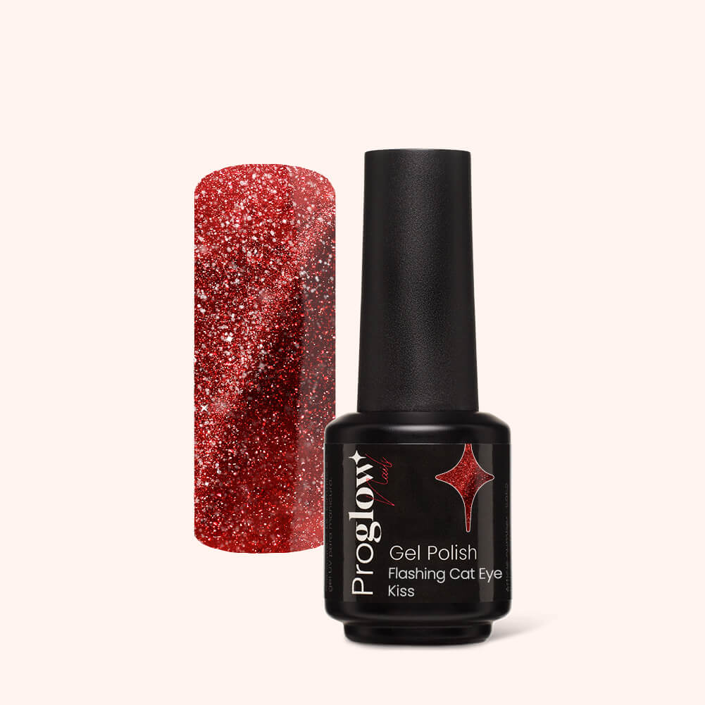 Gel Polish Shellac Flashing Cat Eye Kiss