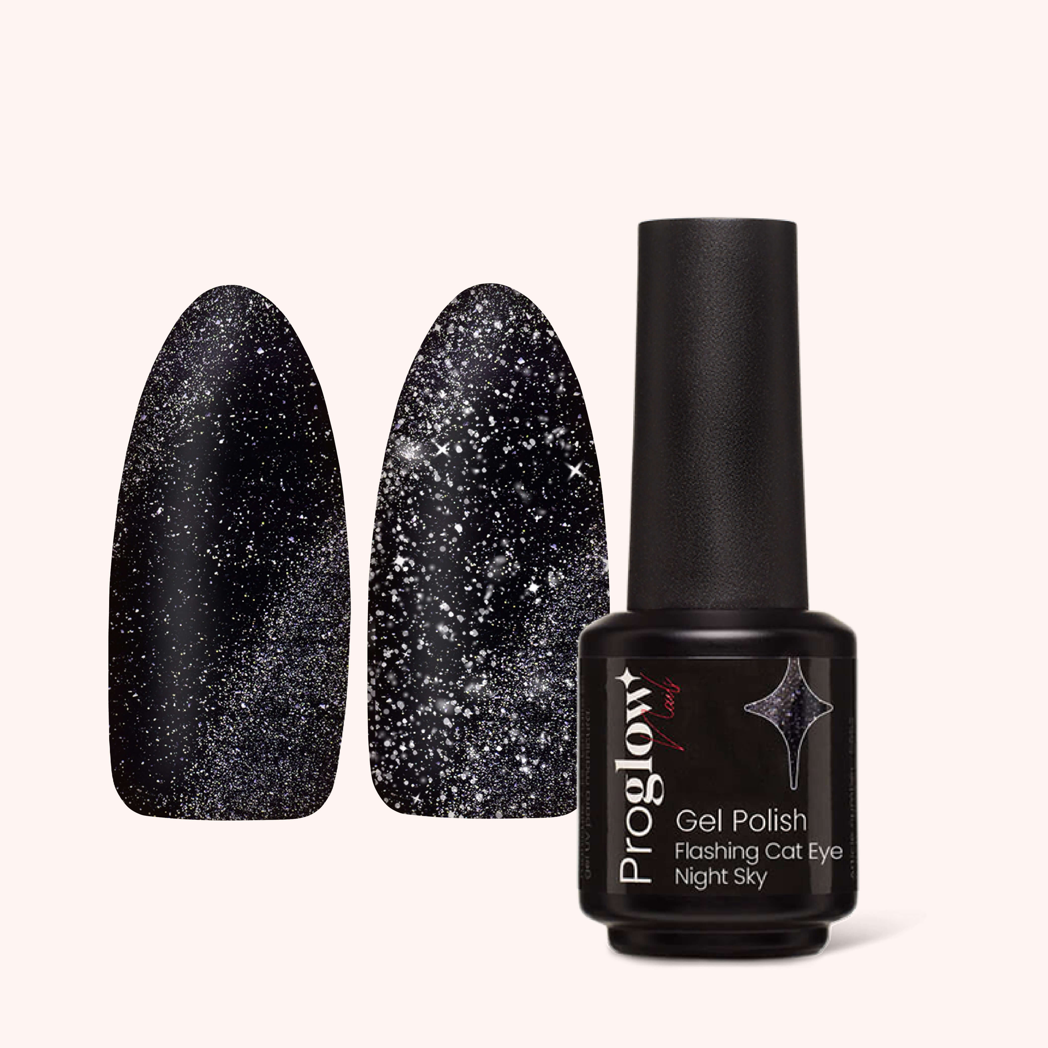 Smalto semipermanente Flashing Cat Eye Night Sky