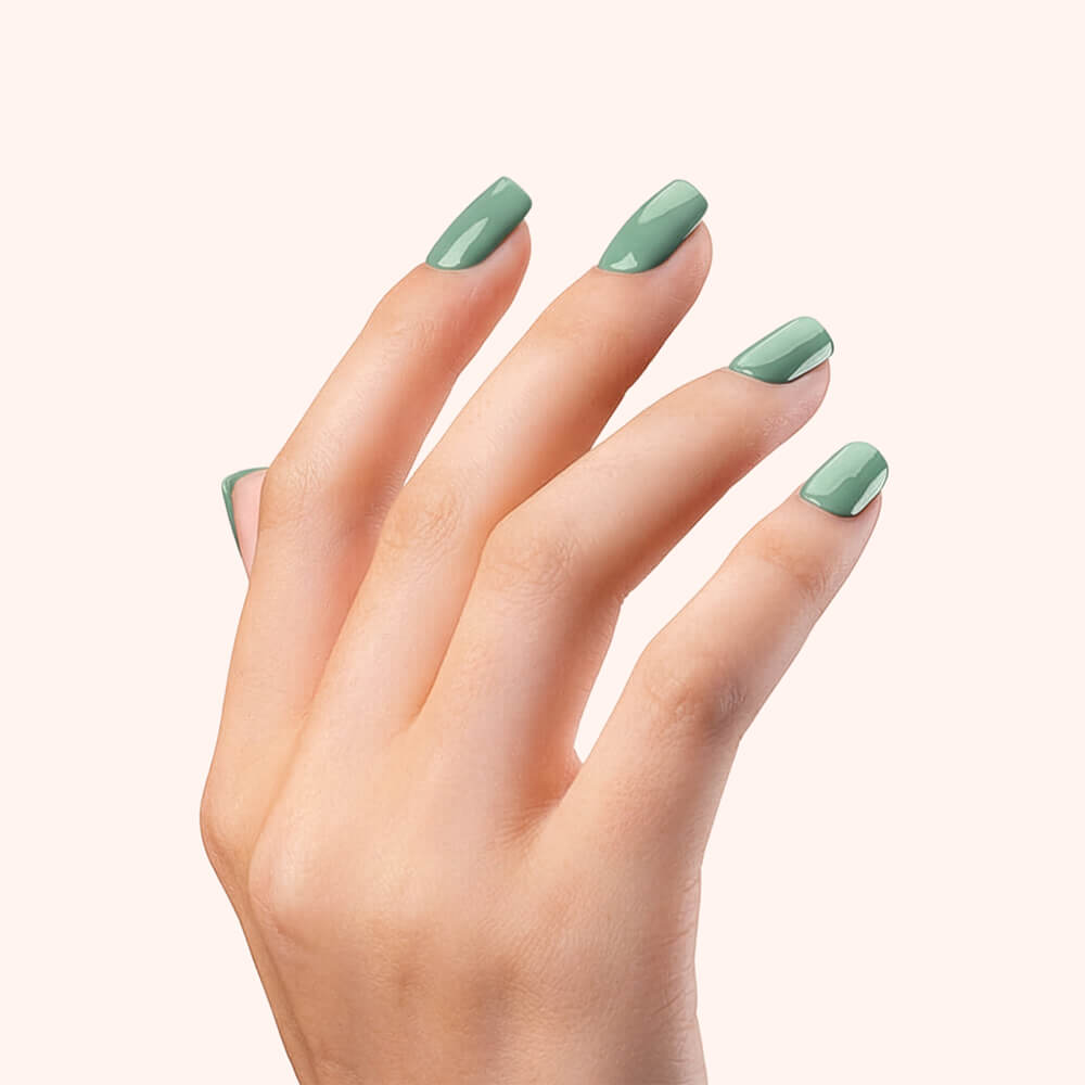 Gel Polish Shellac Matcha Mochi